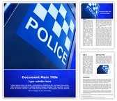 Police Station Editable PowerPoint Template