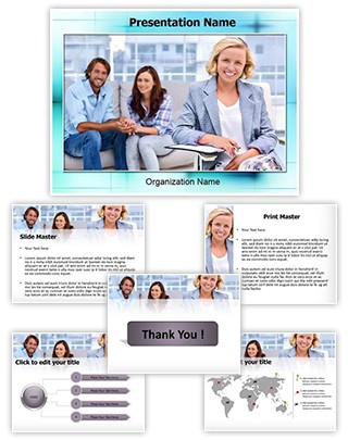 Couple Conciliator Editable PowerPoint Template