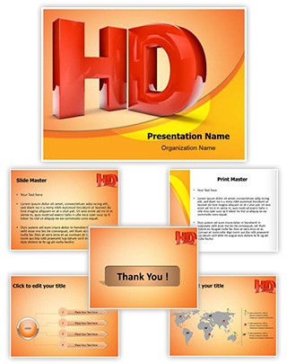 High Definition HD Editable PowerPoint Template
