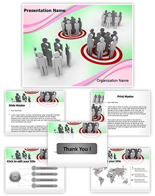 Target Groups Editable PowerPoint Template