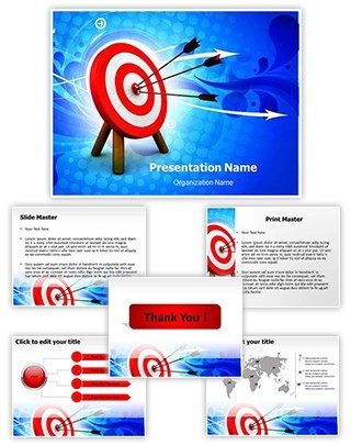 Hit The Target Editable PowerPoint Template