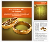 Wedding Couple Rings Template