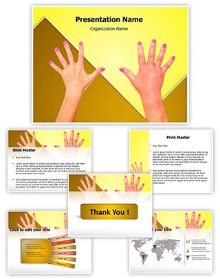 Sepsis Swelling Editable PowerPoint Template