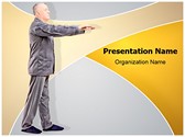 Sleepwalking in old age Editable PowerPoint Template