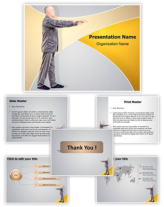 Sleepwalking in old age Editable PowerPoint Template