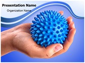 Massage Ball Editable PowerPoint Template