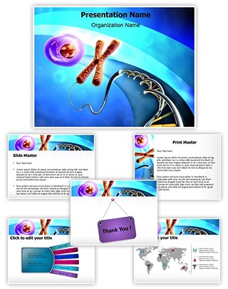 Chromosome Editable PowerPoint Template