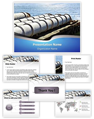 Sewage System Editable PowerPoint Template