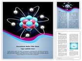 Atom Particles Template