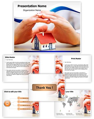 Home Insurance Editable PowerPoint Template