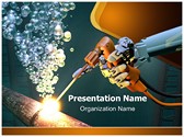 Underwater Welding Editable PowerPoint Template