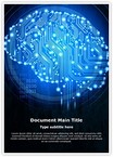 Circuit Brain Editable Template