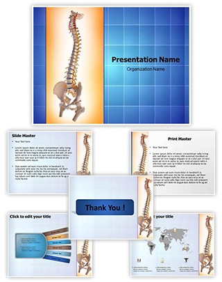 Human Spinal Editable PowerPoint Template