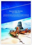 Exotic Tourism Editable Template