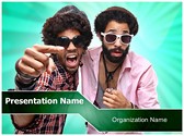 Funky Boys Editable PowerPoint Template