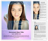 Face Recognition Editable PowerPoint Template