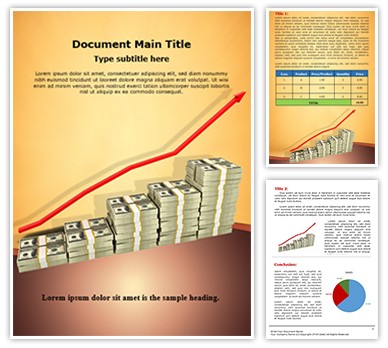 Increase in money Editable Word Template