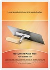 Trowel Editable Template