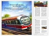 Train Accident Editable PowerPoint Template