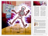 Electric Shock Illustration Template