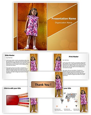 Heights Phobia Editable PowerPoint Template