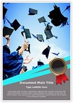 High School Graduation Editable Template