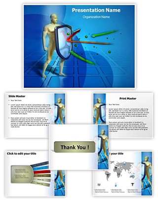 Immune System Editable PowerPoint Template