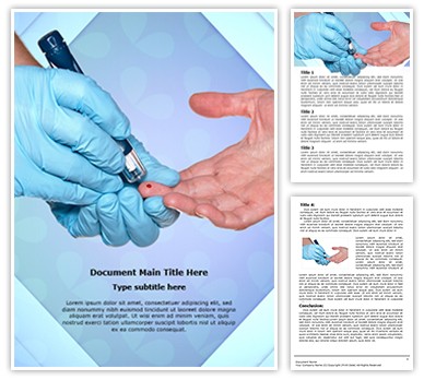 Hyperglycemia Editable Word Template