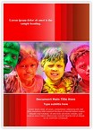 Indian Holi Celebration Editable Template