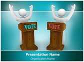 Political Candidates Editable PowerPoint Template