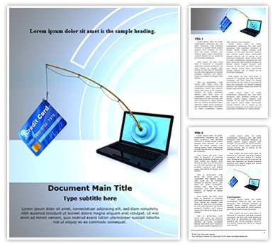 Online Phishing Editable Word Template