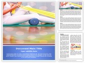 Physiotherapy Exercises Editable PowerPoint Template