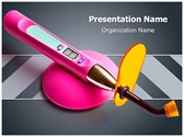 Dental Curing Light Tool Editable PowerPoint Template