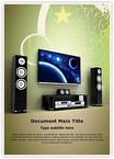 Plasma Home Cinema Editable Template