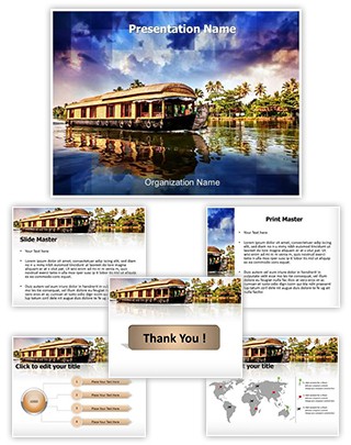 Kerala Tourism Editable PowerPoint Template