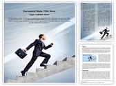 Promotion Ladder Editable PowerPoint Template