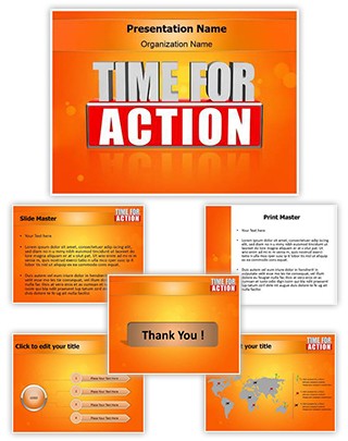 Time For Action Editable PowerPoint Template