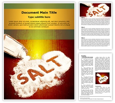 Salt Editable Word Template