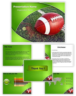 Football Rugby Editable PowerPoint Template