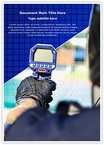 Speed Radar Gun Editable Template