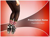 Tap Dancer Editable PowerPoint Template