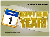 New Year Editable PowerPoint Template