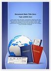 Tickets Passport Editable Template