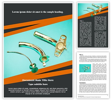 Tracheostomy Care Editable Word Template