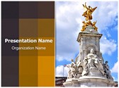 Victoria Monument Editable PowerPoint Template