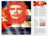 Cuba Che Guevara Editable PowerPoint Template