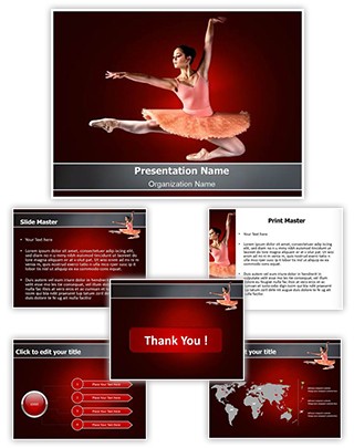 Ballerina Editable PowerPoint Template