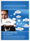 Cloud Computing Editable Template