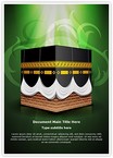 Kaaba Islam Editable Template