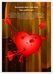 Love Broken Heart Editable Template